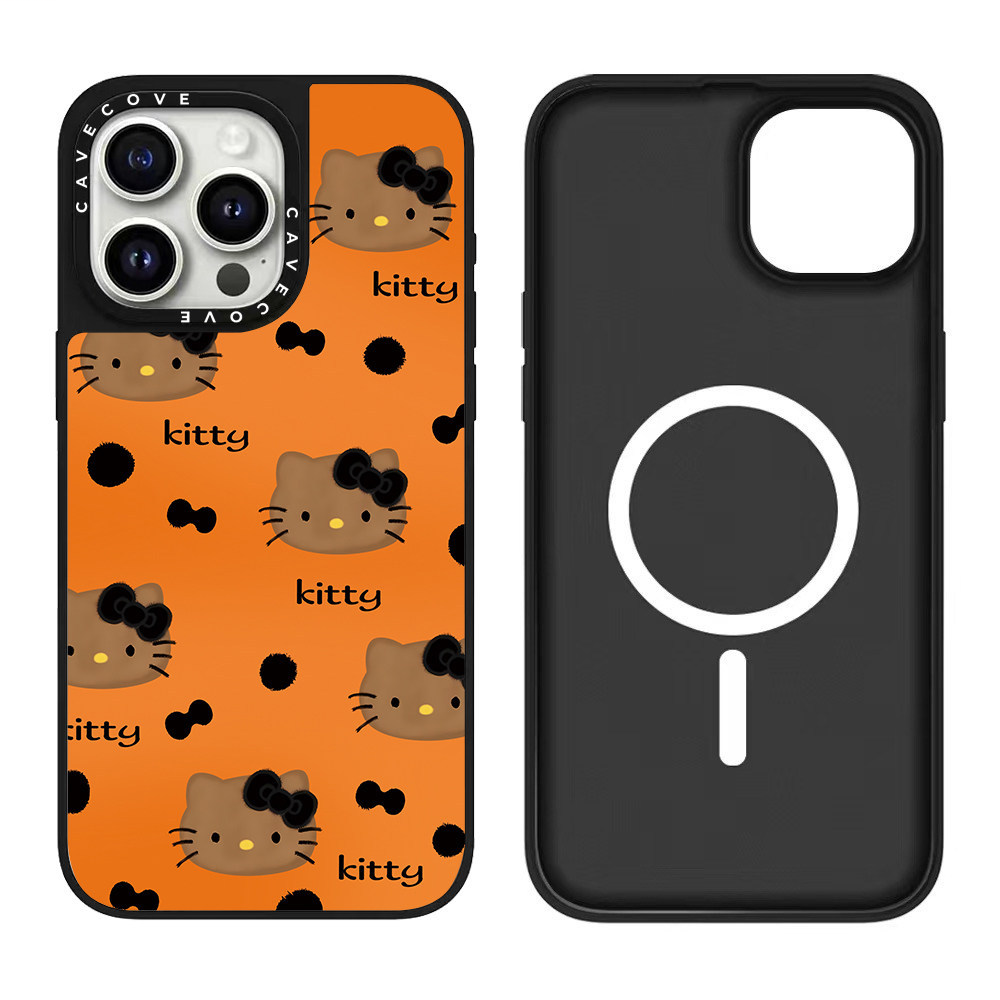 Cozy pattern character iPhone case