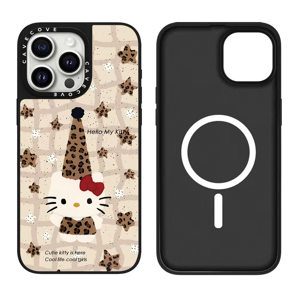Cozy pattern character iPhone case