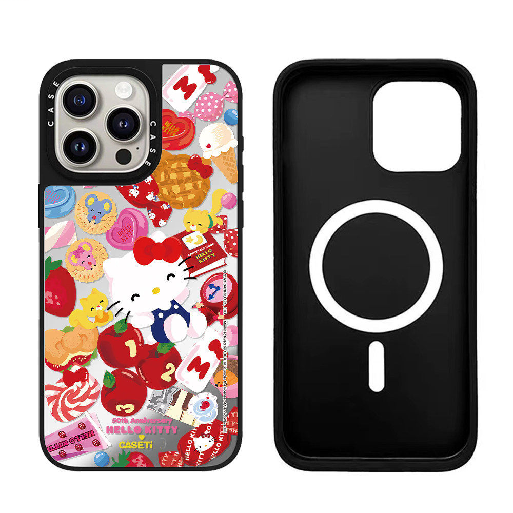 Cute snack character iPhone case