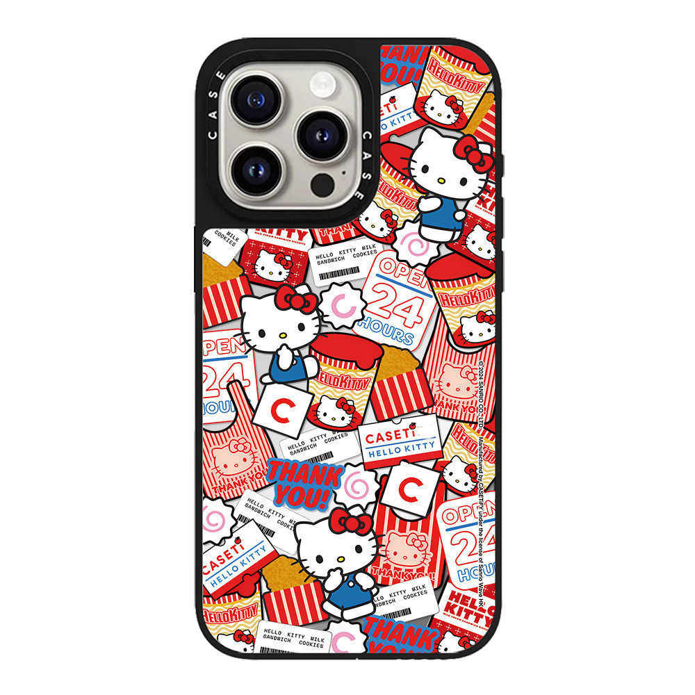 Cute snack character iPhone case