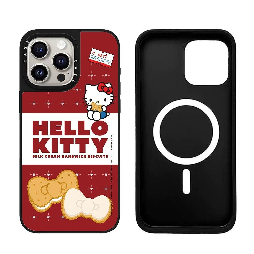 Cute snack character iPhone case