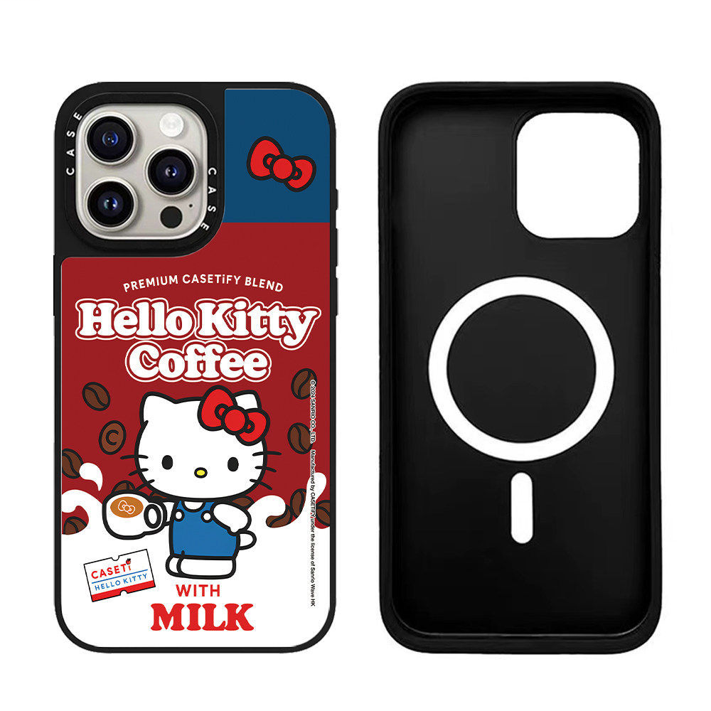 Cute snack character iPhone case