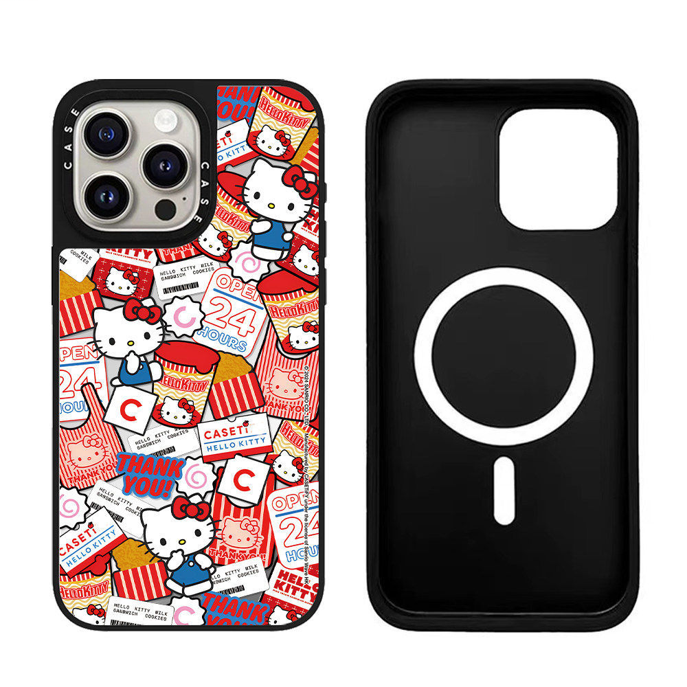 Cute snack character iPhone case